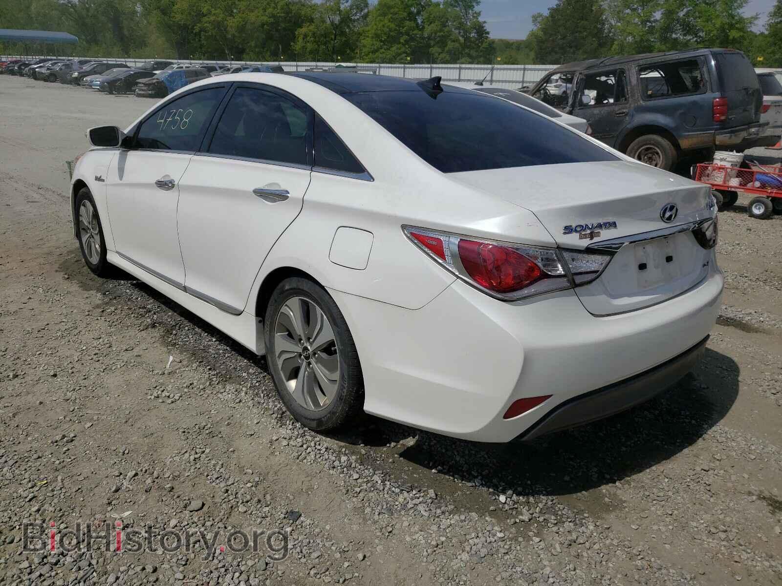 2014 HYUNDAI SONATA - VIN: KMHEC4A49EA105476 - Фото 2