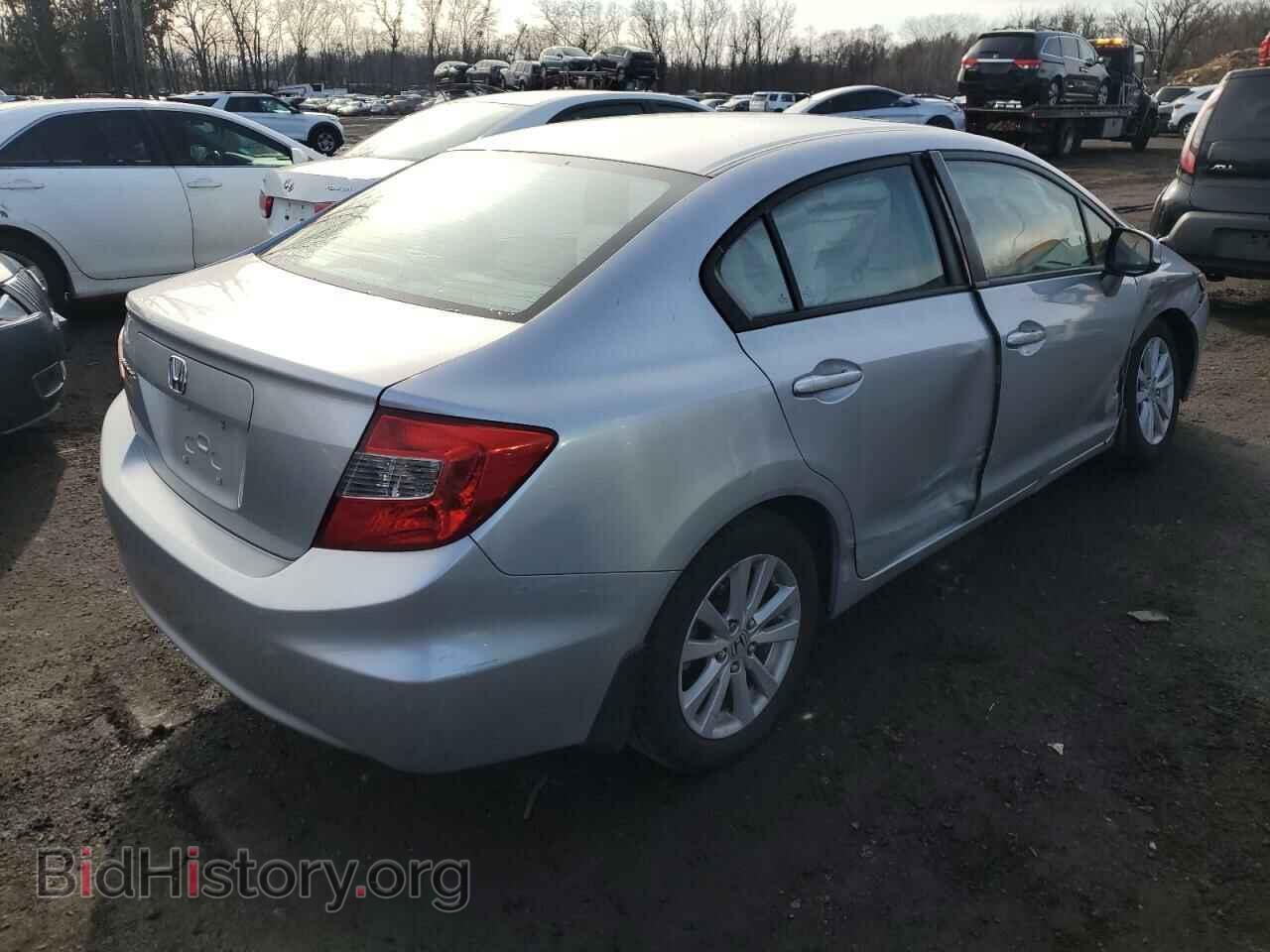 2012 HONDA CIVIC - VIN: 2HGFB2F87CH554277 - Фото 3