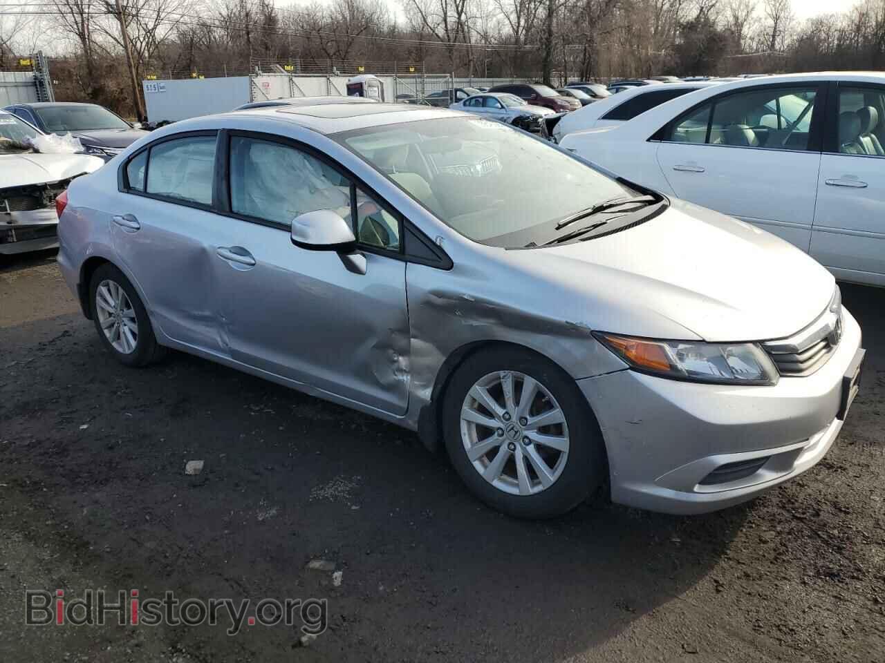 2012 HONDA CIVIC - VIN: 2HGFB2F87CH554277 - Фото 4