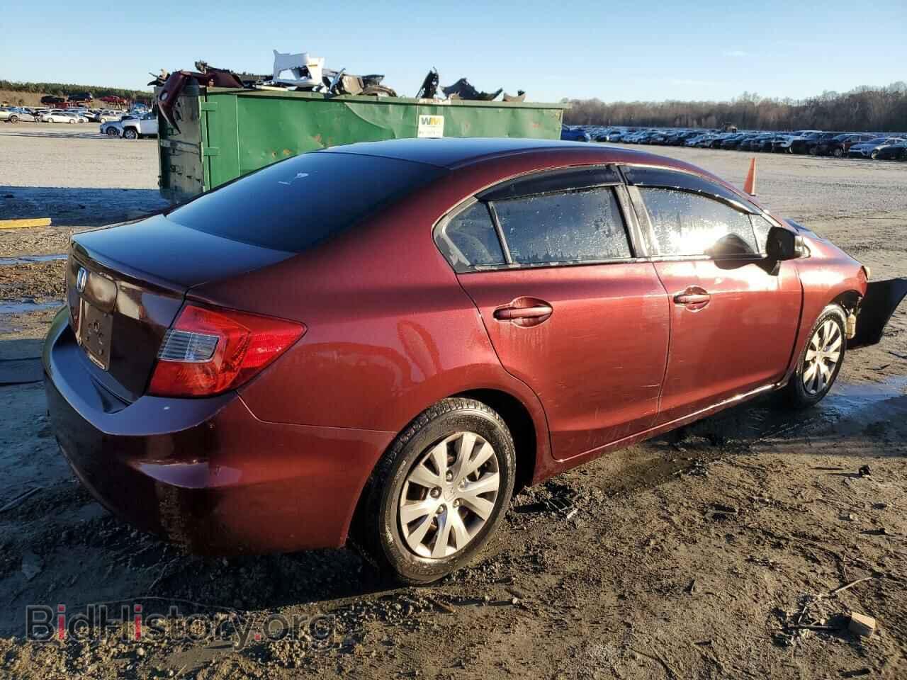 2012 HONDA CIVIC - VIN: 19XFB2F58CE078945 - Фото 3