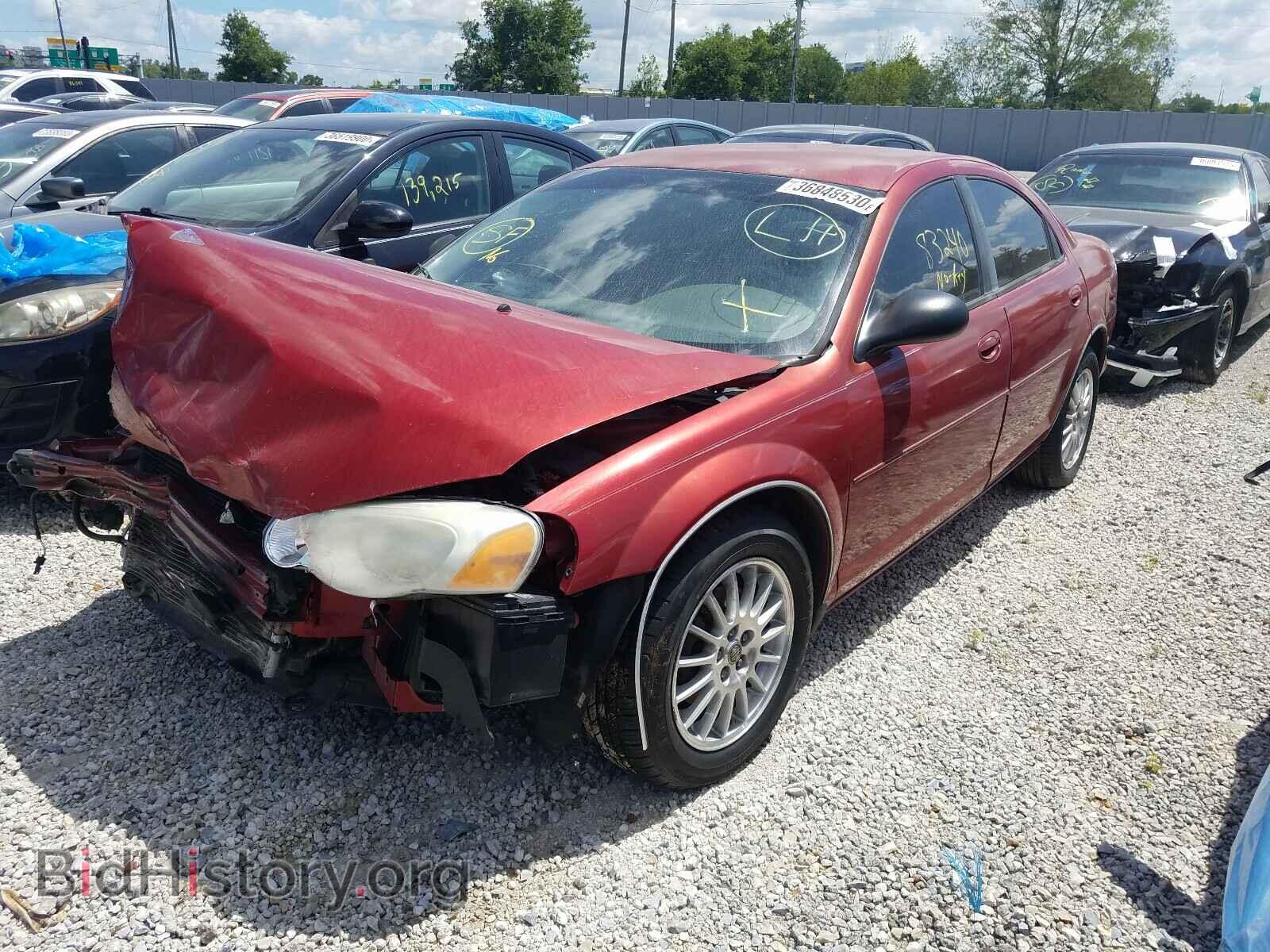 2005 CHRYSLER SEBRING - VIN: 1C3EL56R65N572379 - Фото 2