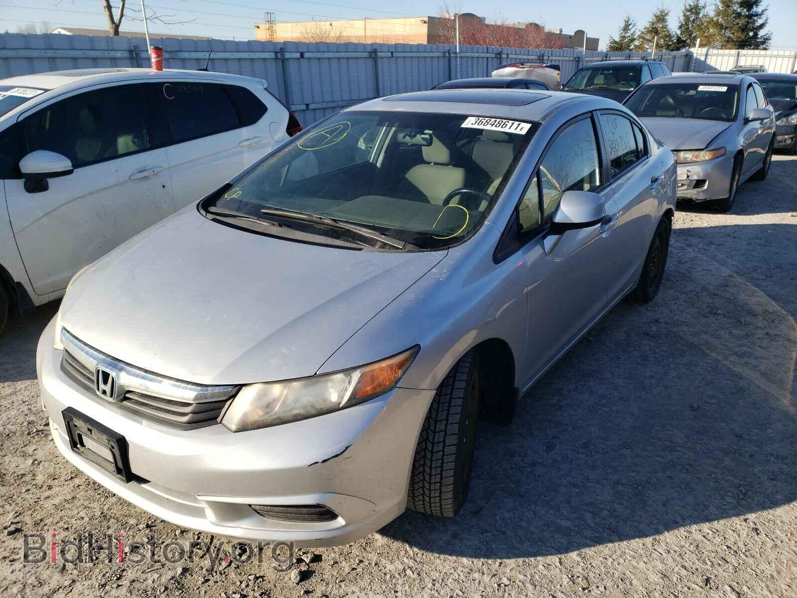 2012 HONDA CIVIC - VIN: 2HGFB2F53CH107189 - Фото 2