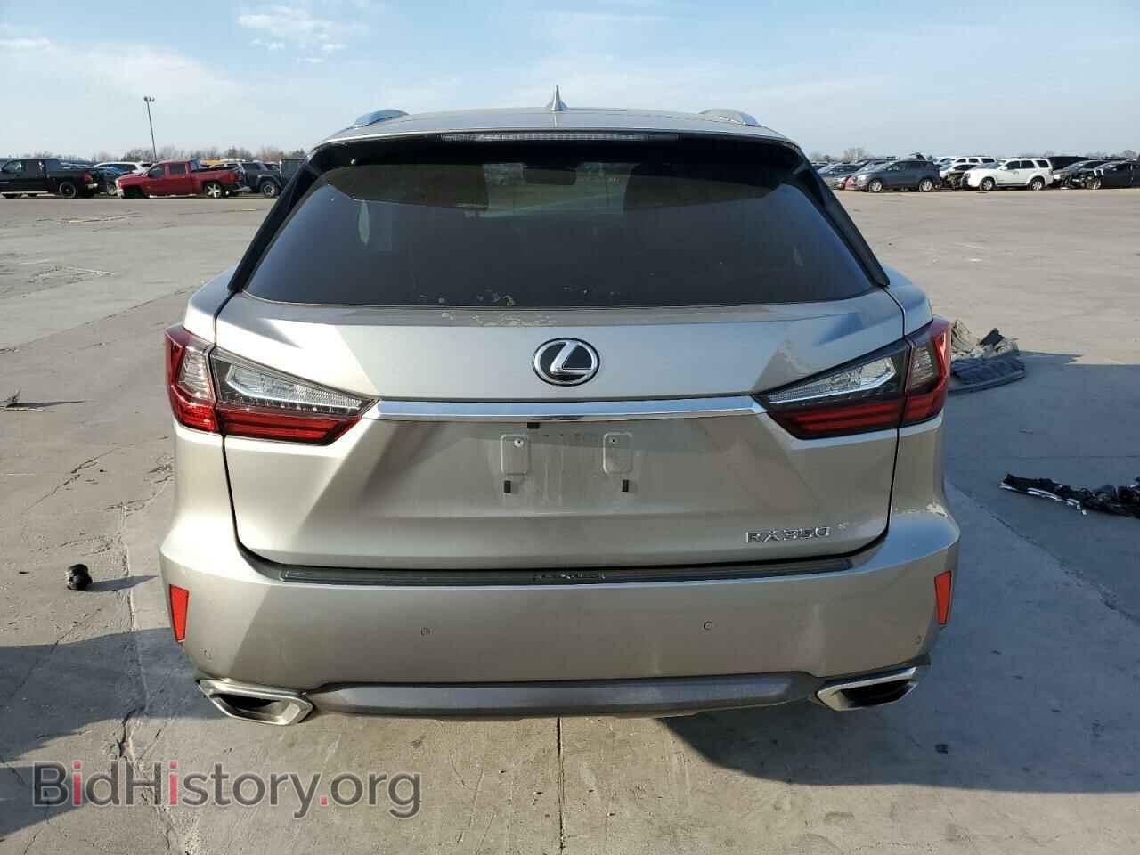 2017 LEXUS RX350 - VIN: 2T2ZZMCA6HC092365 - Фото 6