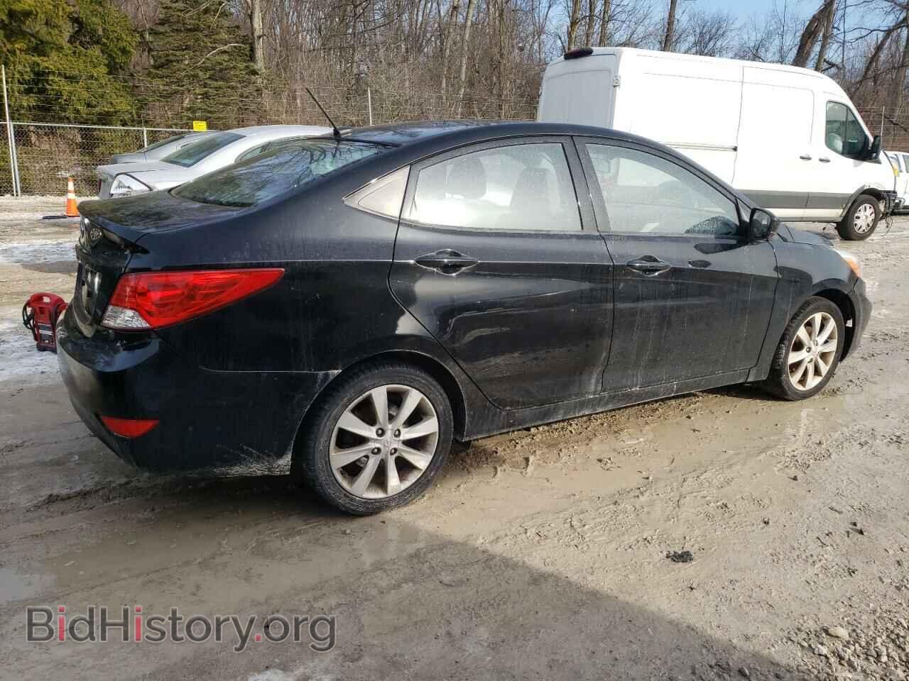 2014 HYUNDAI ACCENT - VIN: KMHCU4AEXEU763156 - Фото 3