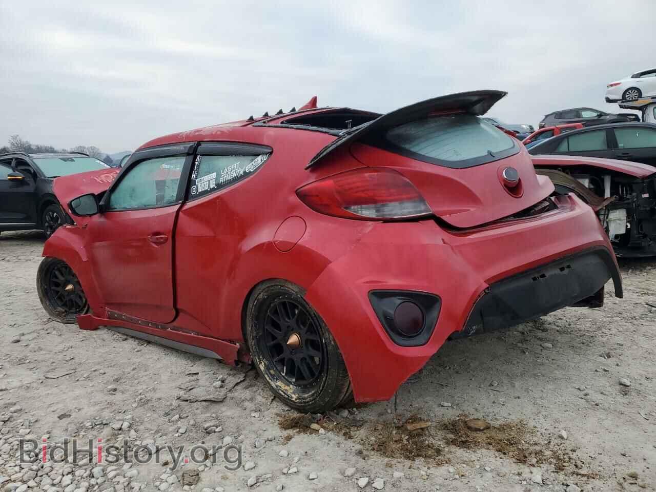2016 HYUNDAI VELOSTER - VIN: KMHTC6AE4GU289920 - Фото 2