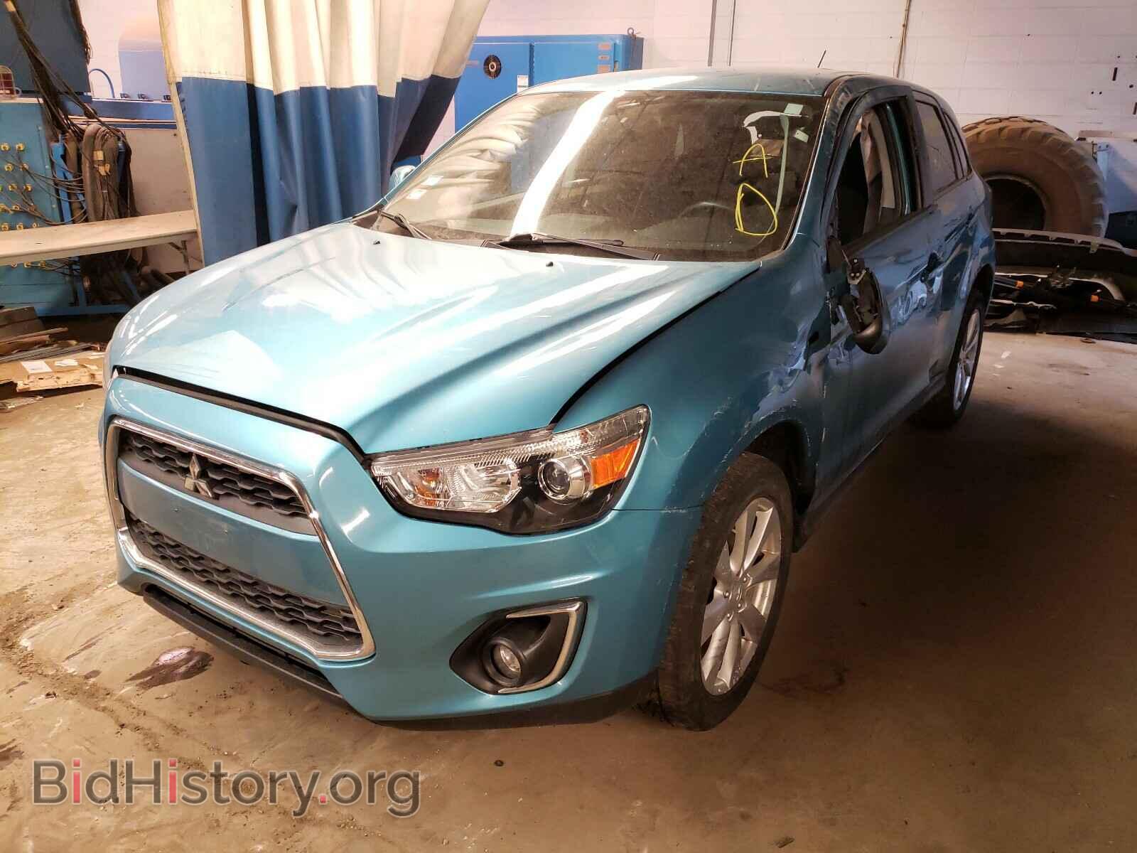 2014 MITSUBISHI OUTLANDER - VIN: 4A4AR3AU2EE028205 - Фото 2