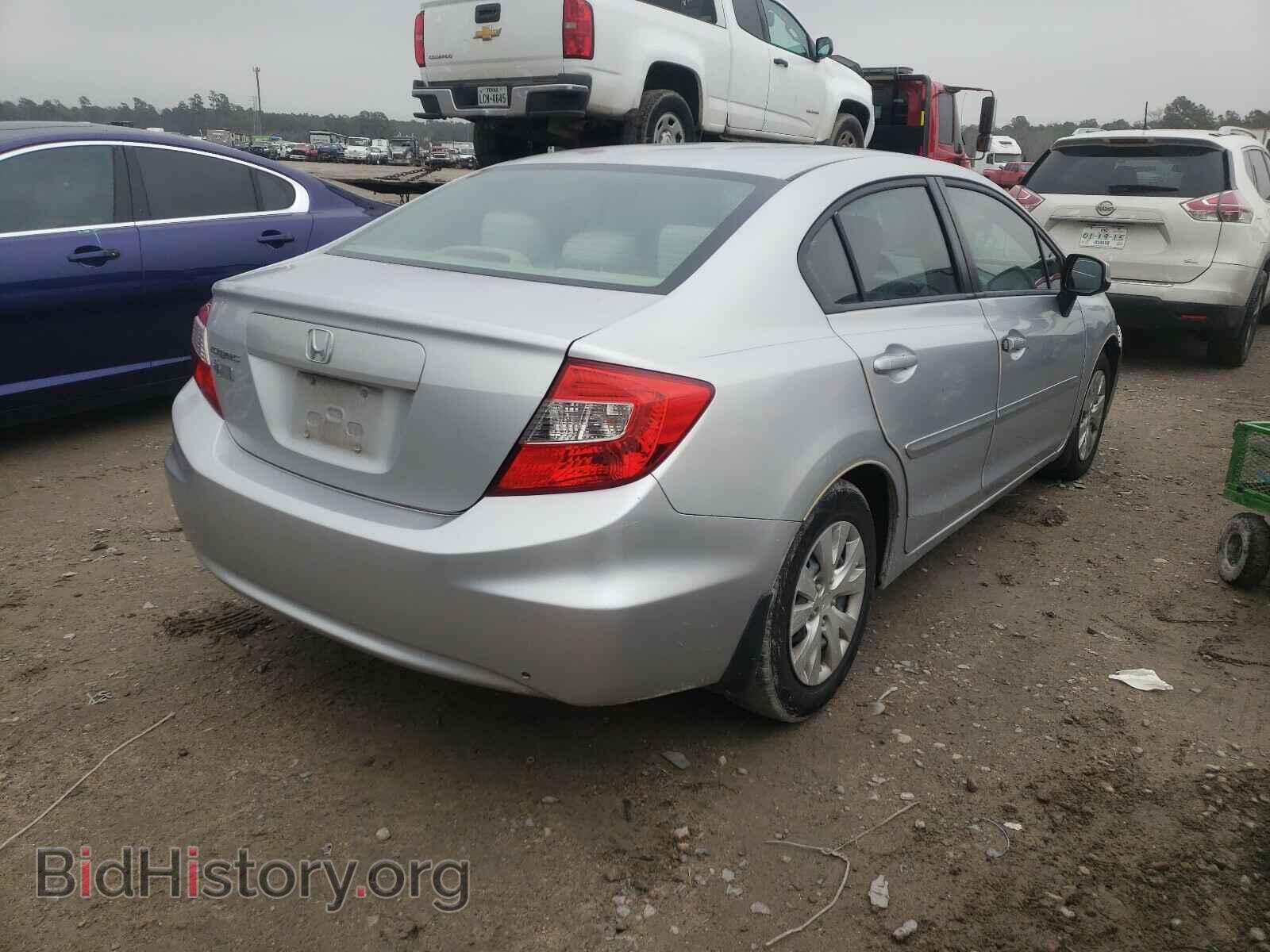 2012 HONDA CIVIC - VIN: 2HGFB2F54CH559779 - Фото 4