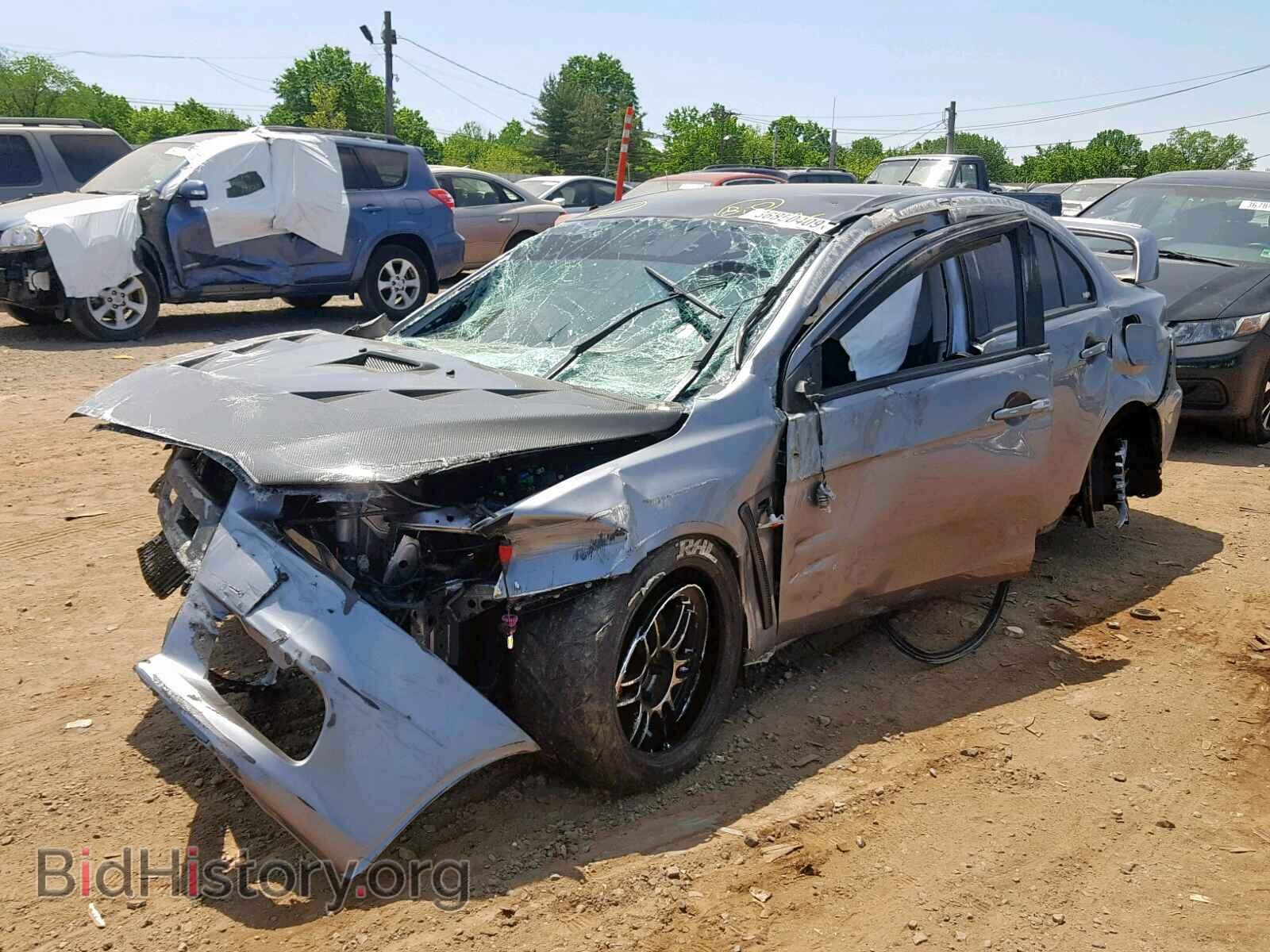 2014 MITSUBISHI EVO - VIN: JA32W8FV2EU006647 - Фото 2
