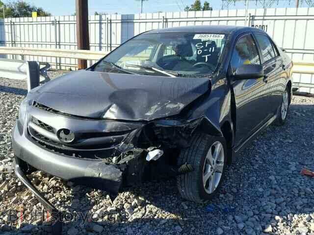 2011 TOYOTA COROLLA - VIN: 2T1BU4EEXBC586319 - Фото 2