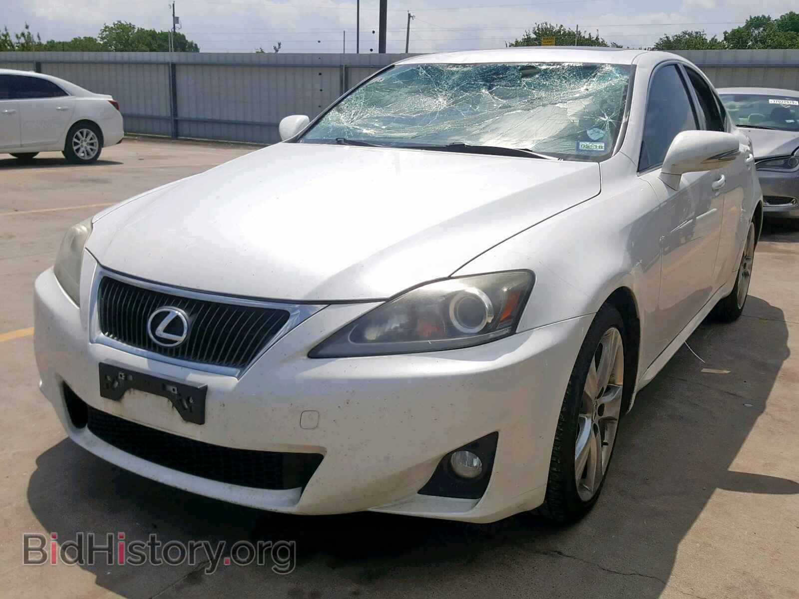 2011 LEXUS IS 250 - VIN: JTHBF5C21B5145635 - Фото 2