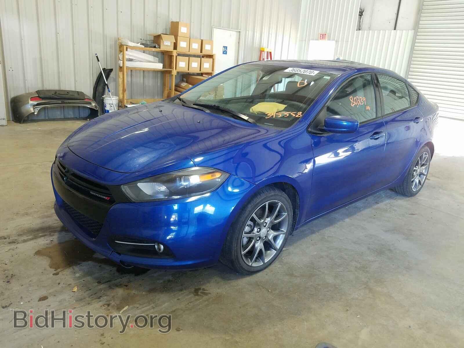 2013 DODGE DART - VIN: 1C3CDFBA2DD345558 - Фото 2