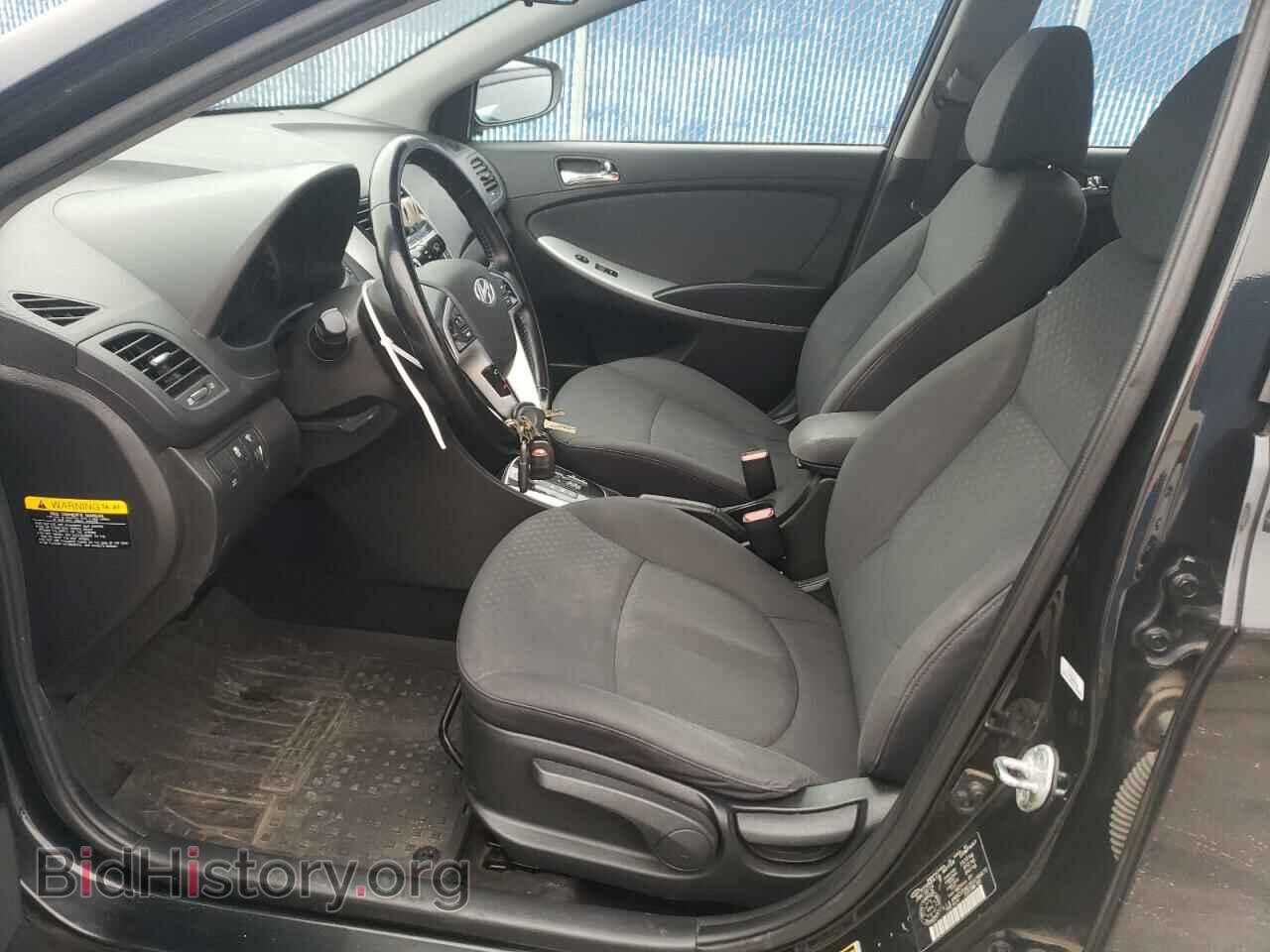 2014 HYUNDAI ACCENT - VIN: KMHCU5AE2EU156870 - Фото 7