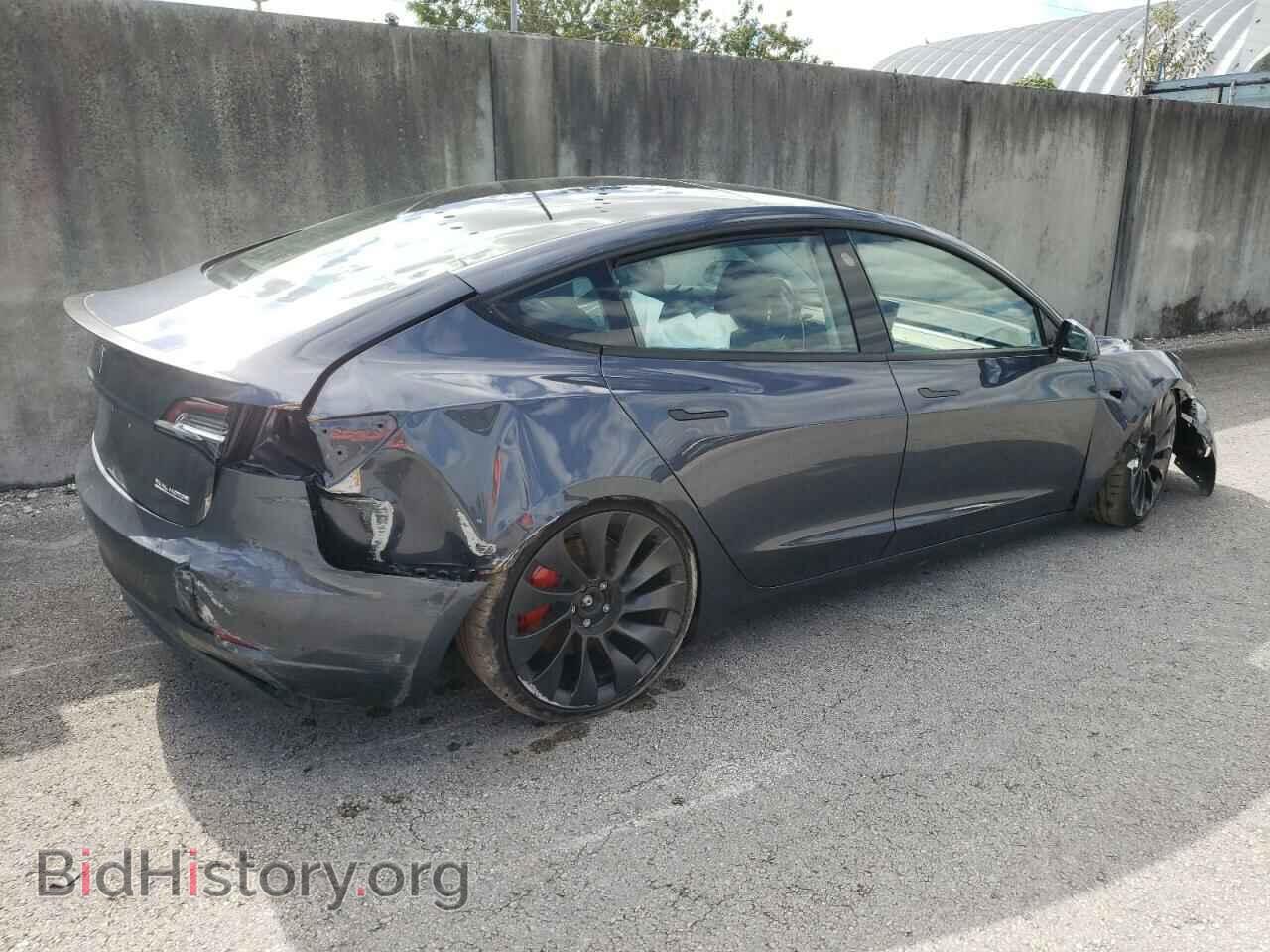 2022 TESLA MODEL 3 - VIN: 5YJ3E1EC6NF194565 - Фото 3