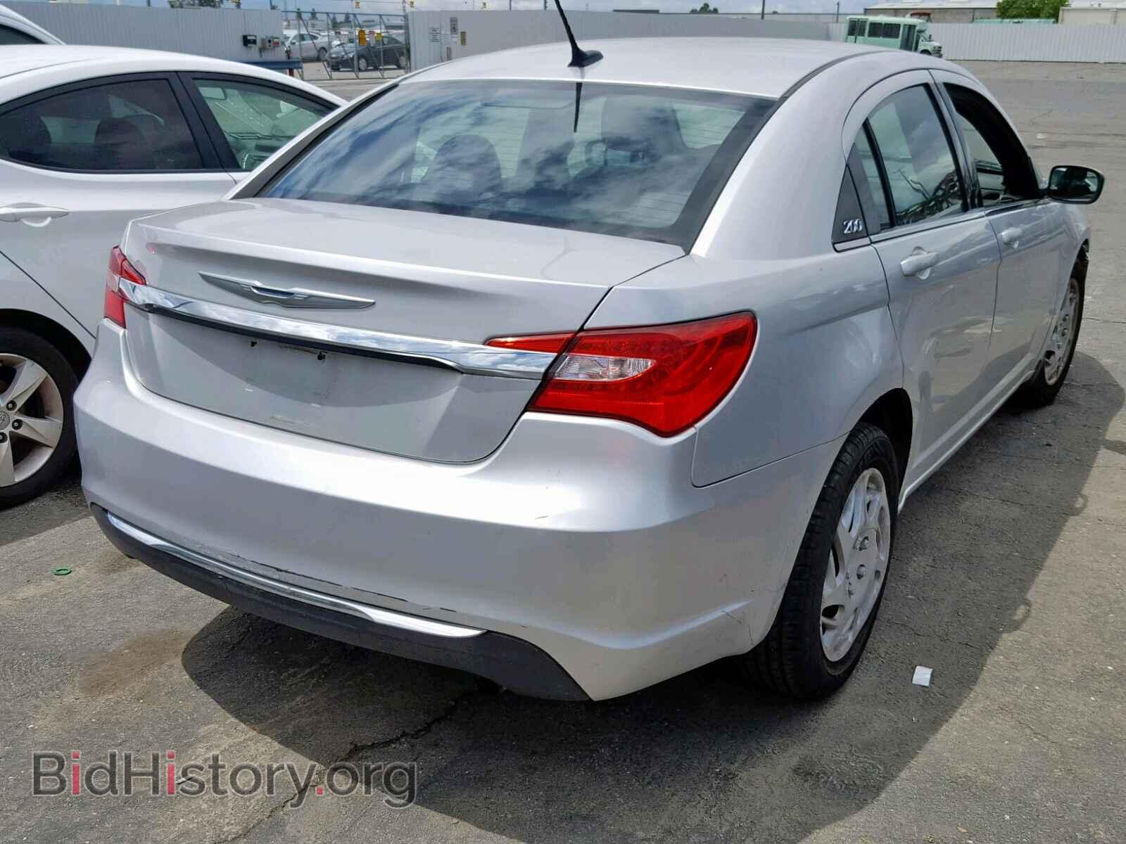 2012 CHRYSLER 200 - VIN: 1C3CCBABXCN222587 - Фото 4