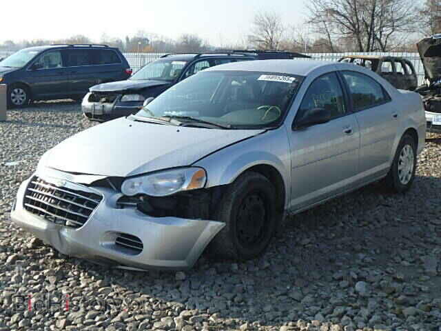 2004 CHRYSLER SEBRING - VIN: 1C3EL46X94N383202 - Фото 2