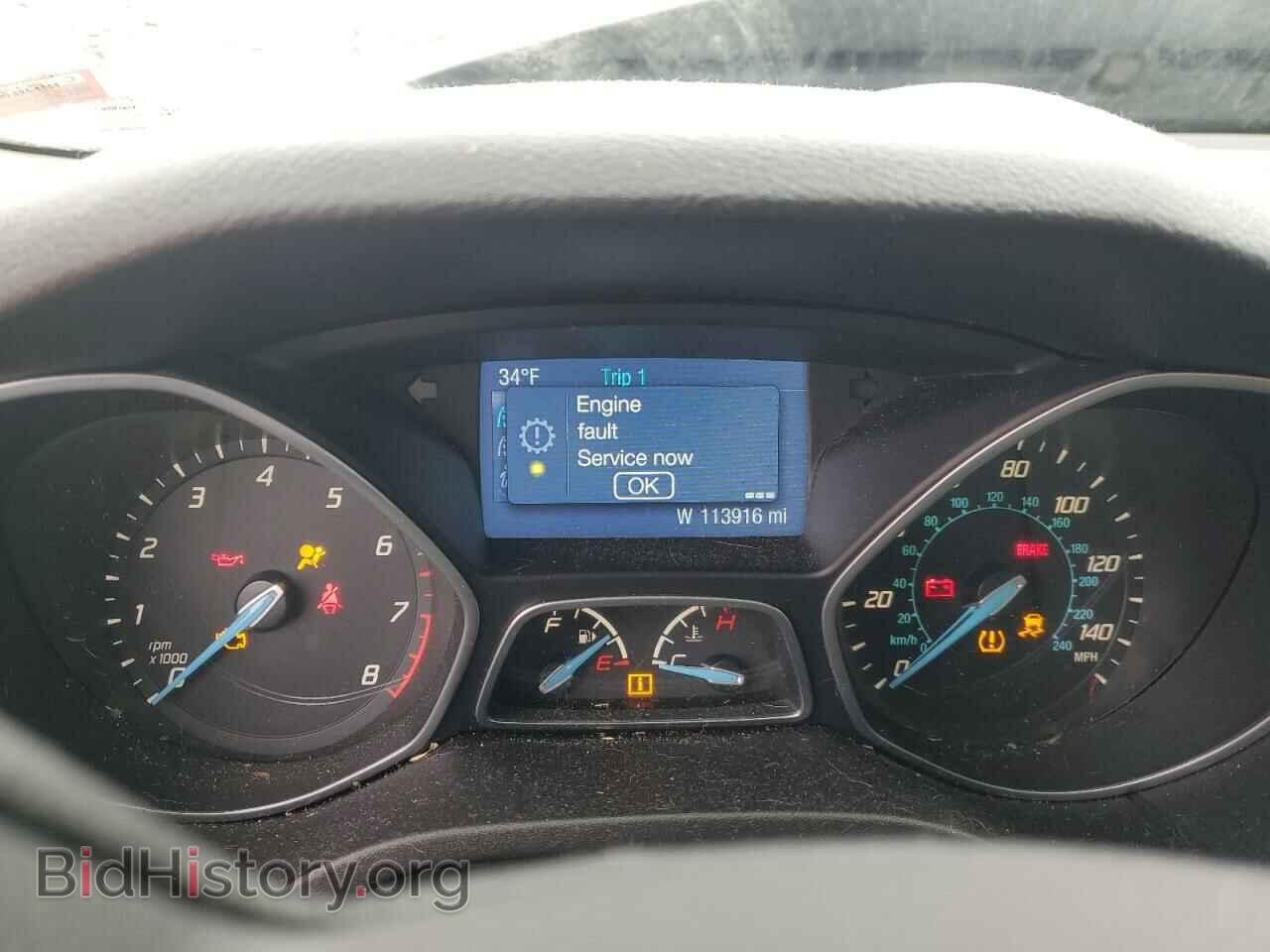 2014 FORD FOCUS - VIN: 1FADP3K20EL185126 - Фото 9