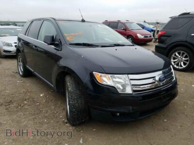 2008 Ford EDGE Edge Limit, синий — VIN 2FMDK49C58BA82295, Copart