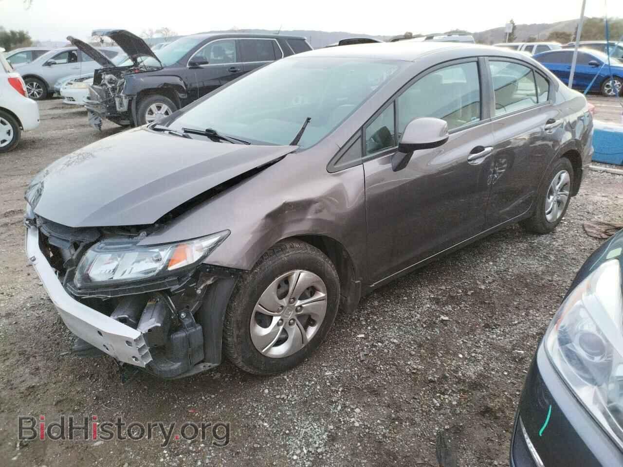Photo 19XFB2F57DE251811 - HONDA CIVIC 2013