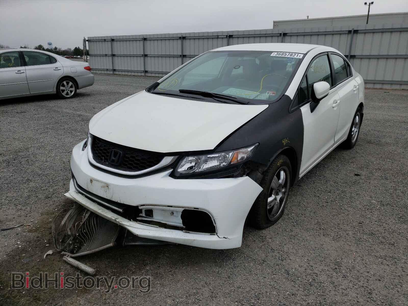 2015 HONDA CIVIC - VIN: 2HGFB2F75FH548442 - Фото 2