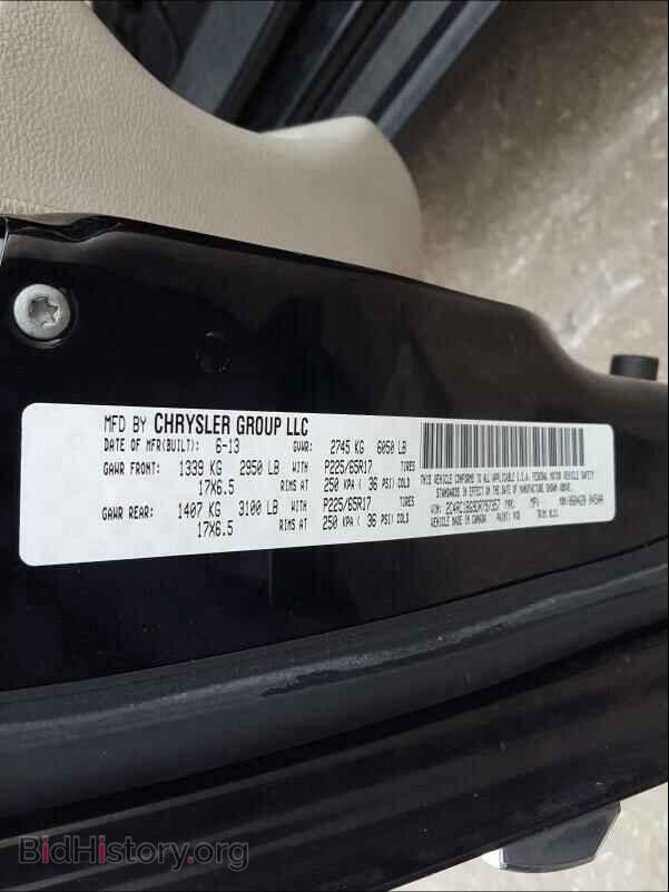 2013 CHRYSLER MINIVAN - VIN: 2C4RC1BG9DR797357 - Photo 10