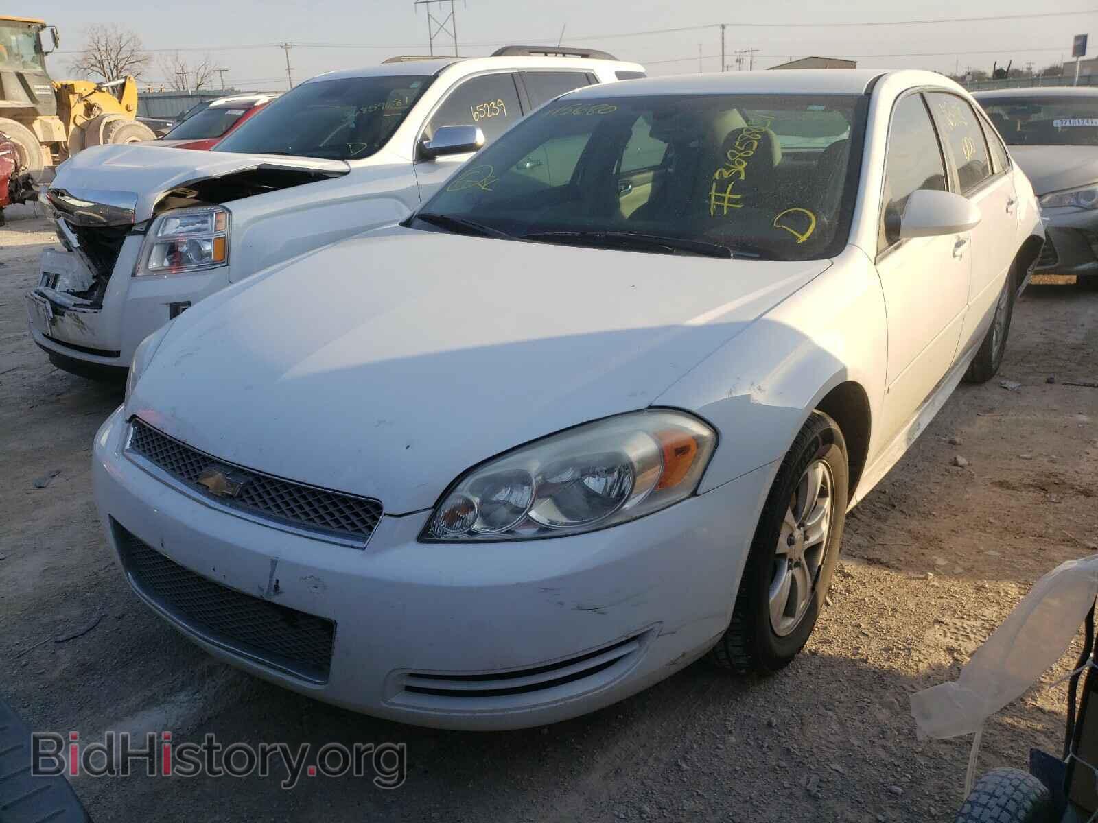 2012 CHEVROLET IMPALA - VIN: 2G1WF5E34C1115680 - Фото 2