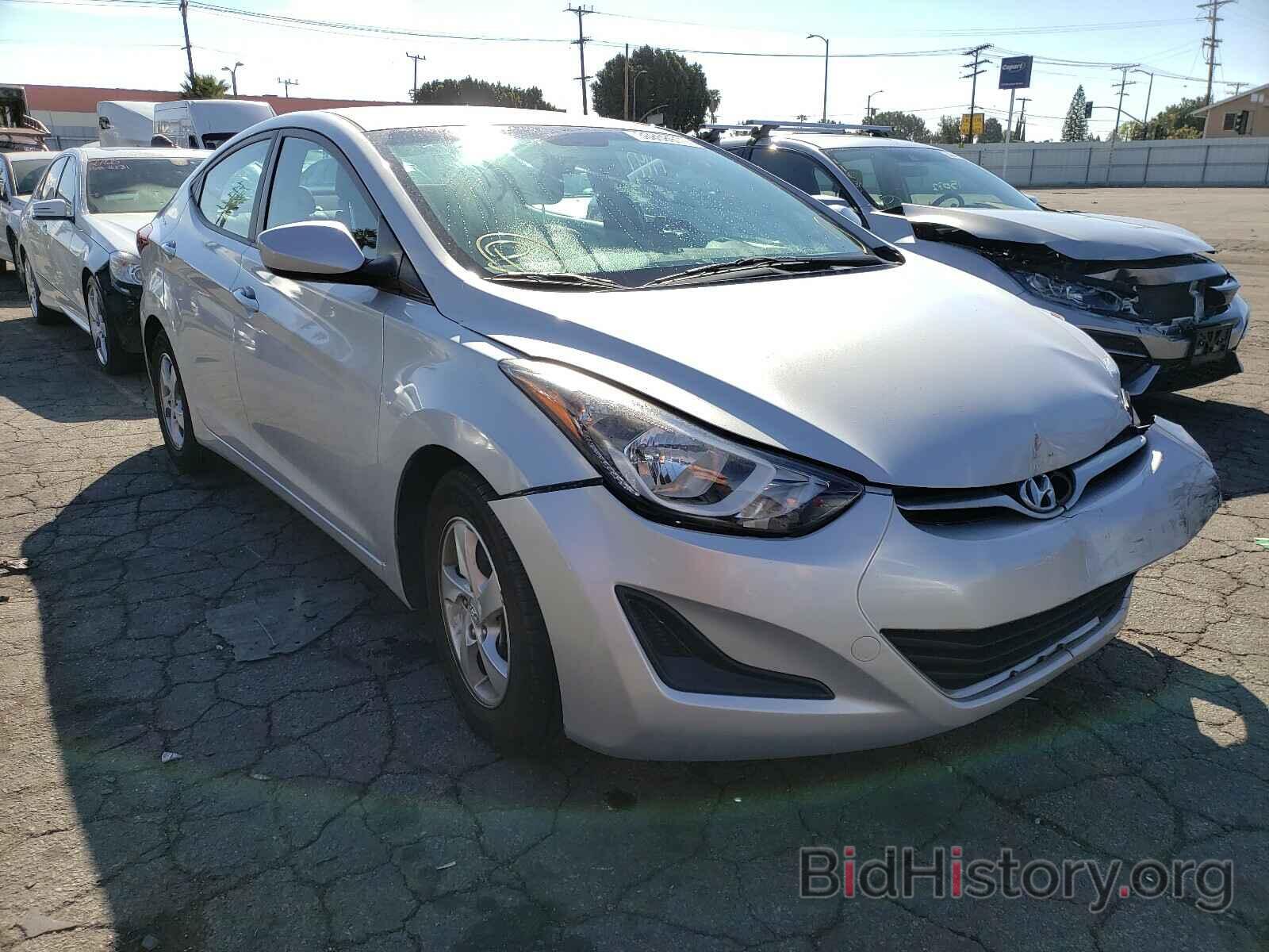 Photo KMHDH4AE9EU187469 - HYUNDAI ELANTRA 2014