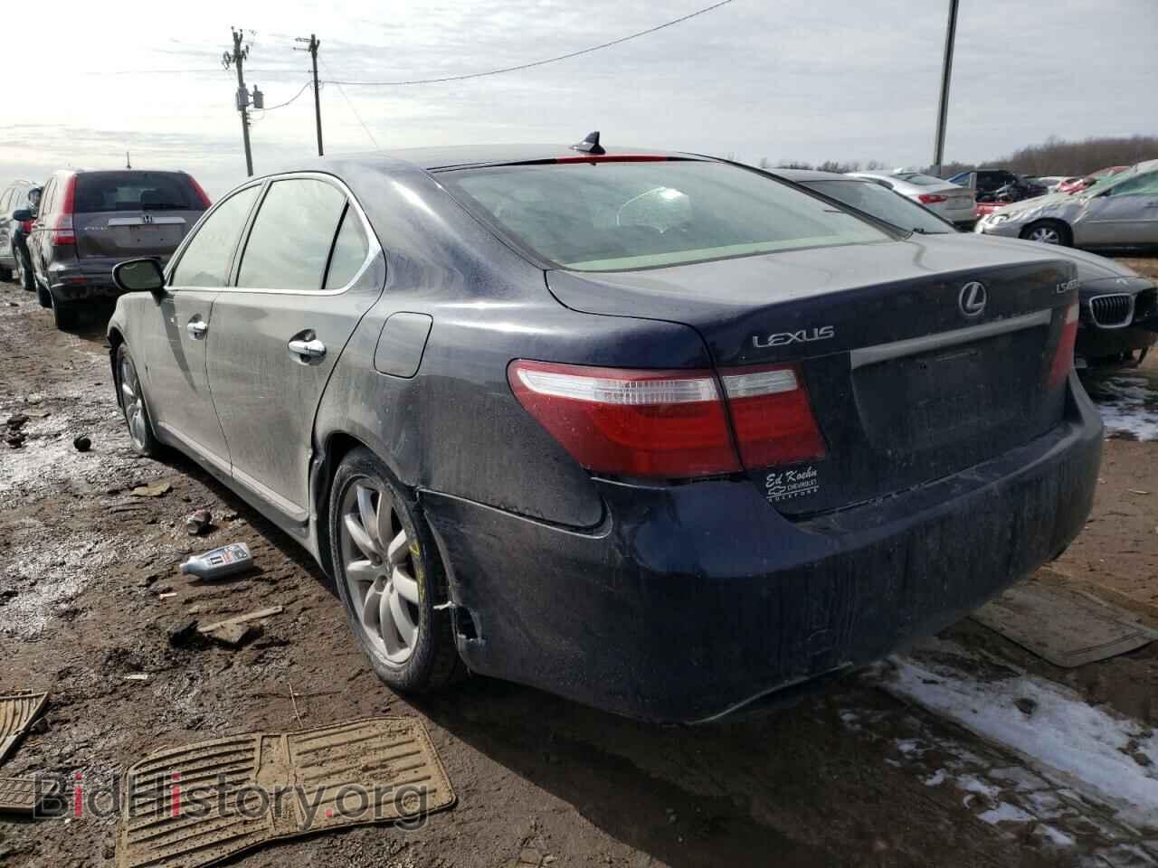 2007 LEXUS LS460 - VIN: JTHGL46F975007498 - Фото 3