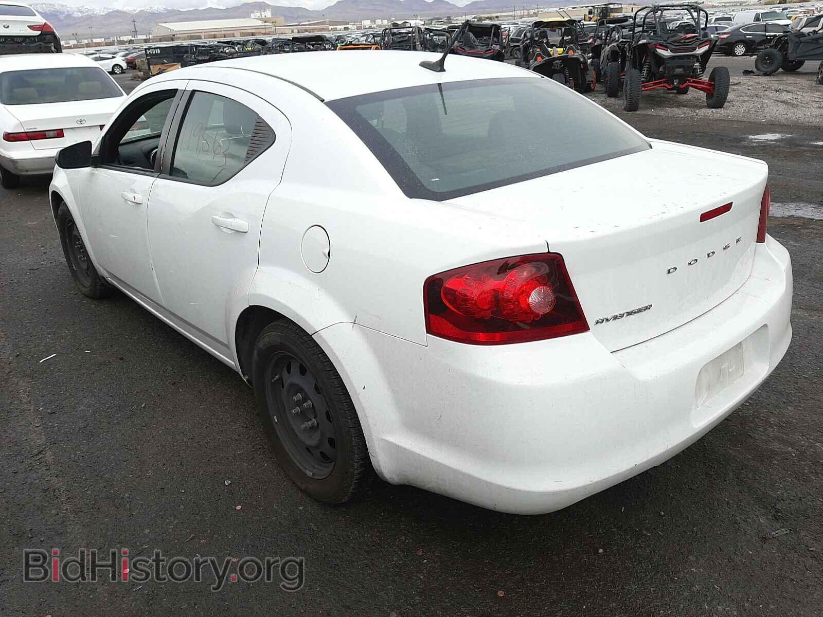 2011 DODGE AVENGER - VIN: 1B3BD4FB8BN590730 - Фото 3