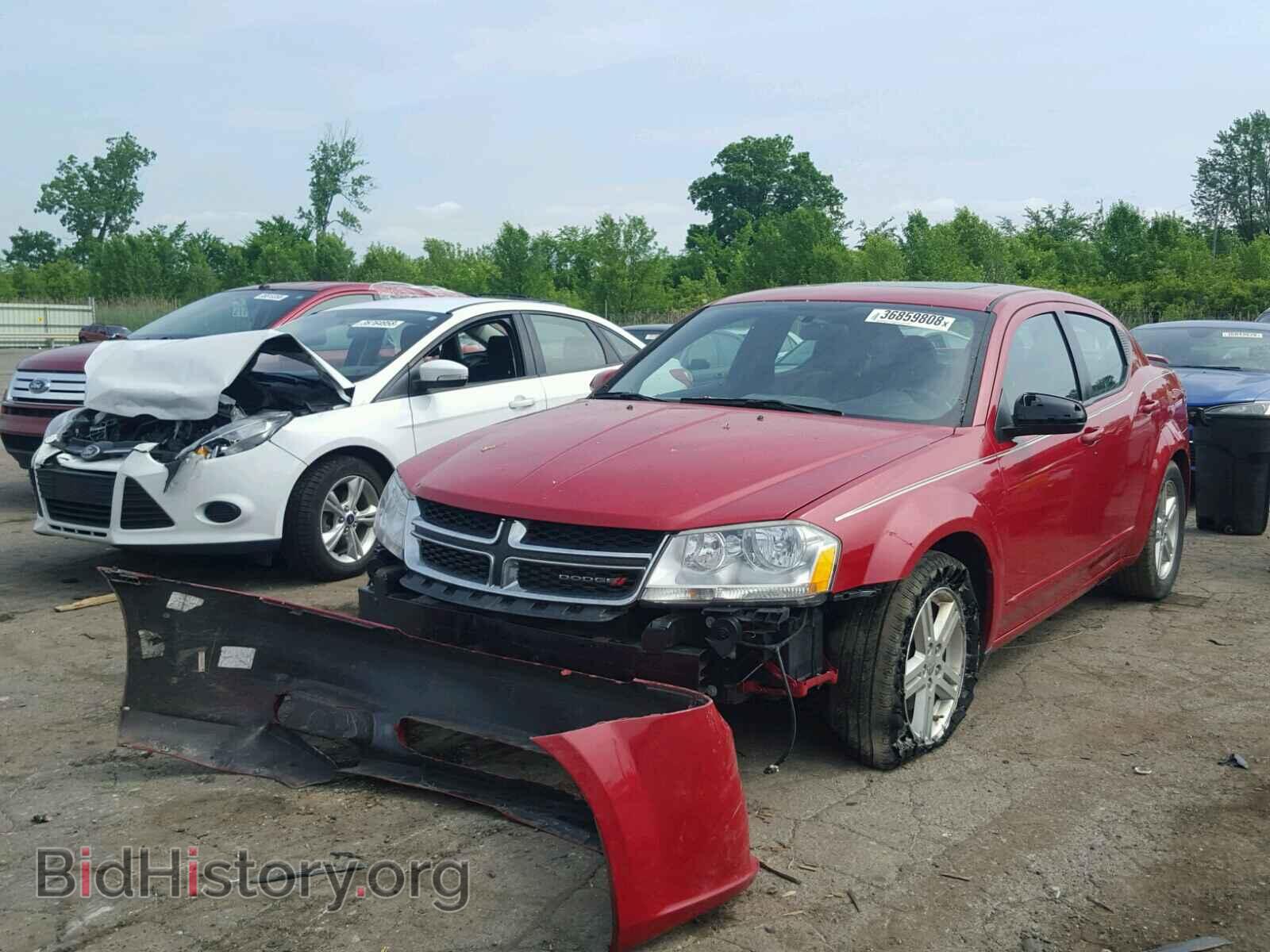 2013 DODGE AVENGER - VIN: 1C3CDZCG5DN687326 - Фото 2