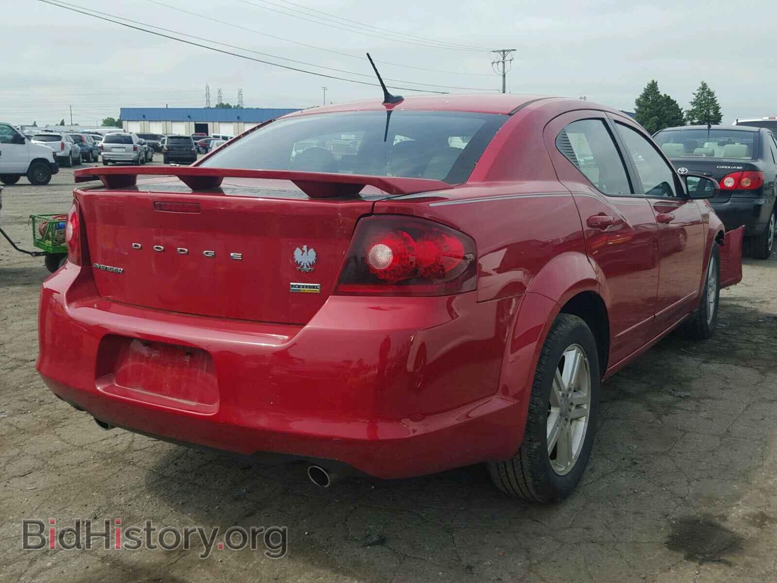 2013 DODGE AVENGER - VIN: 1C3CDZCG5DN687326 - Фото 4