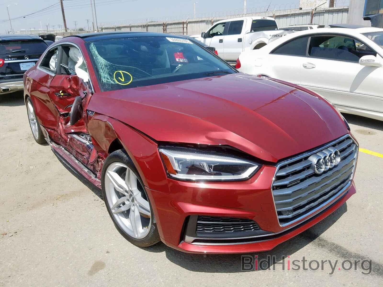 Фотография WAUTNAF51JA036554 - AUDI A5 2018