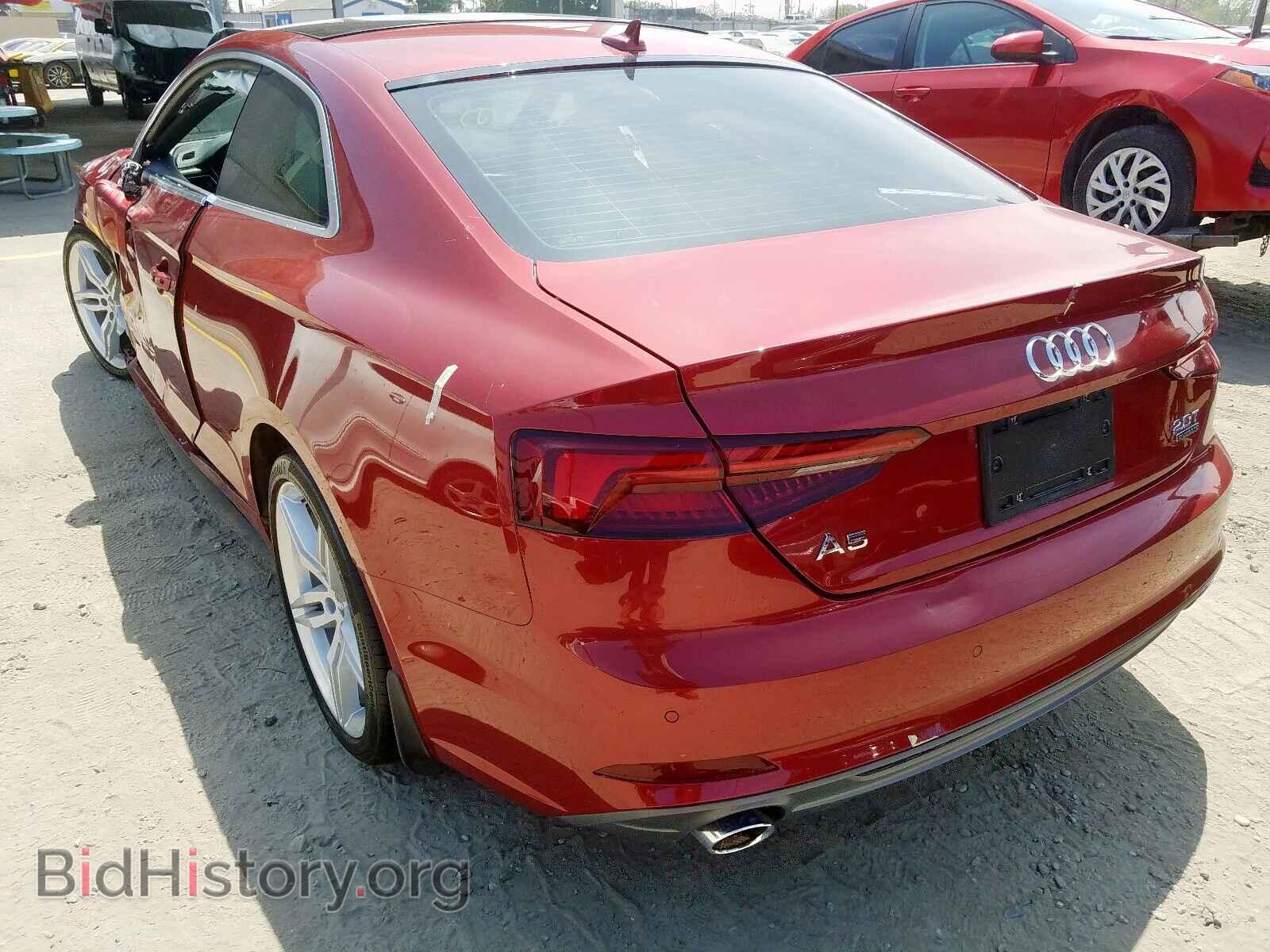 2018 AUDI A5 - VIN: WAUTNAF51JA036554 - Фото 3
