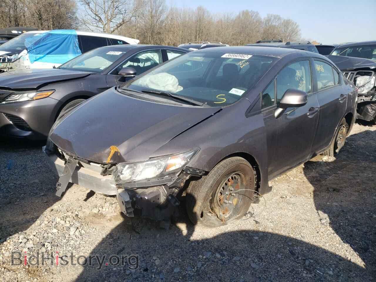 2013 HONDA CIVIC - VIN: 19XFB2F53DE238117 - Фото 2
