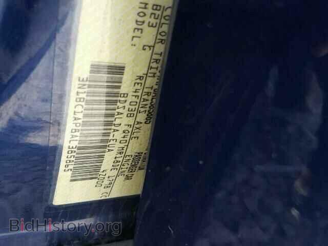 2010 NISSAN VERSA - VIN: 3N1BC1AP8AL385865 - Фото 10