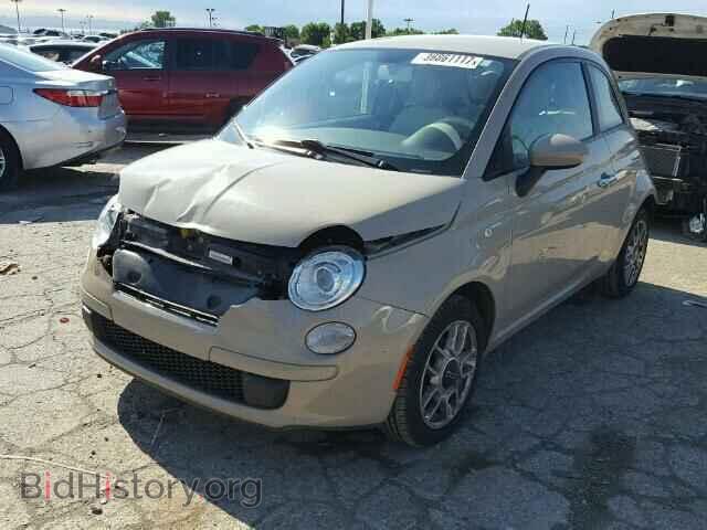 2012 FIAT 500 - VIN: 3C3CFFAR9CT112920 - Фото 2