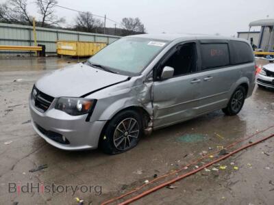 2015 Dodge CARAVAN SXT, серебристый — VIN 2C4RDGCG0FR542680, Copart