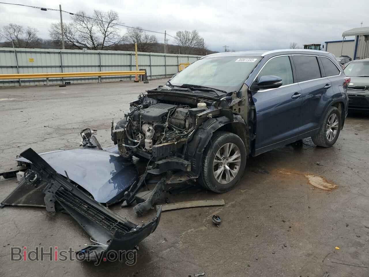 Фотография 5TDJKRFH7ES068686 - TOYOTA HIGHLANDER 2014