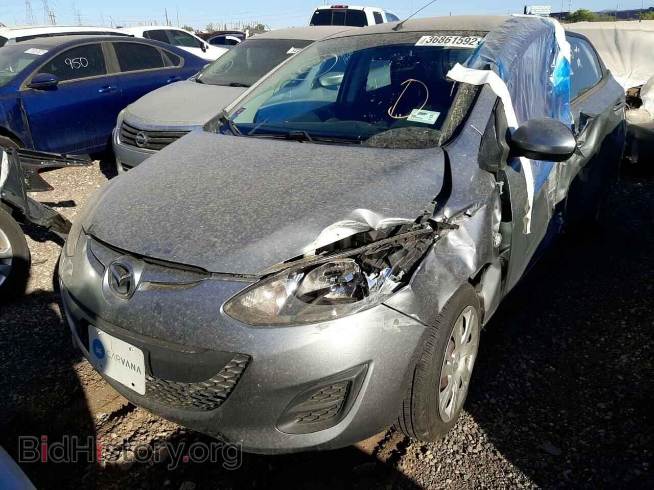2013 MAZDA 2 - VIN: JM1DE1KZ3D0163803 - Фото 2