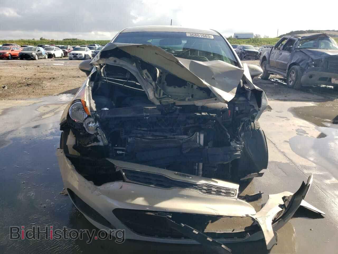 2012 KIA RIO - VIN: KNADN5A31C6070422 - Фото 5