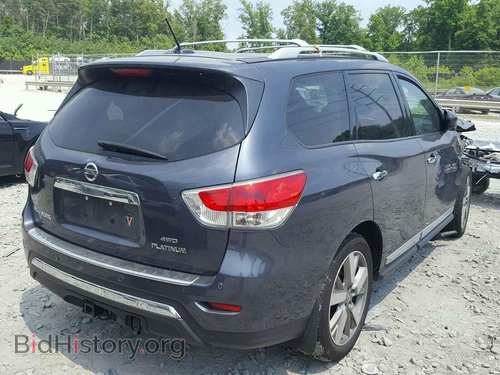 2014 NISSAN PATHFINDER - VIN: 5N1AR2MM6EC671712 - Фото 4