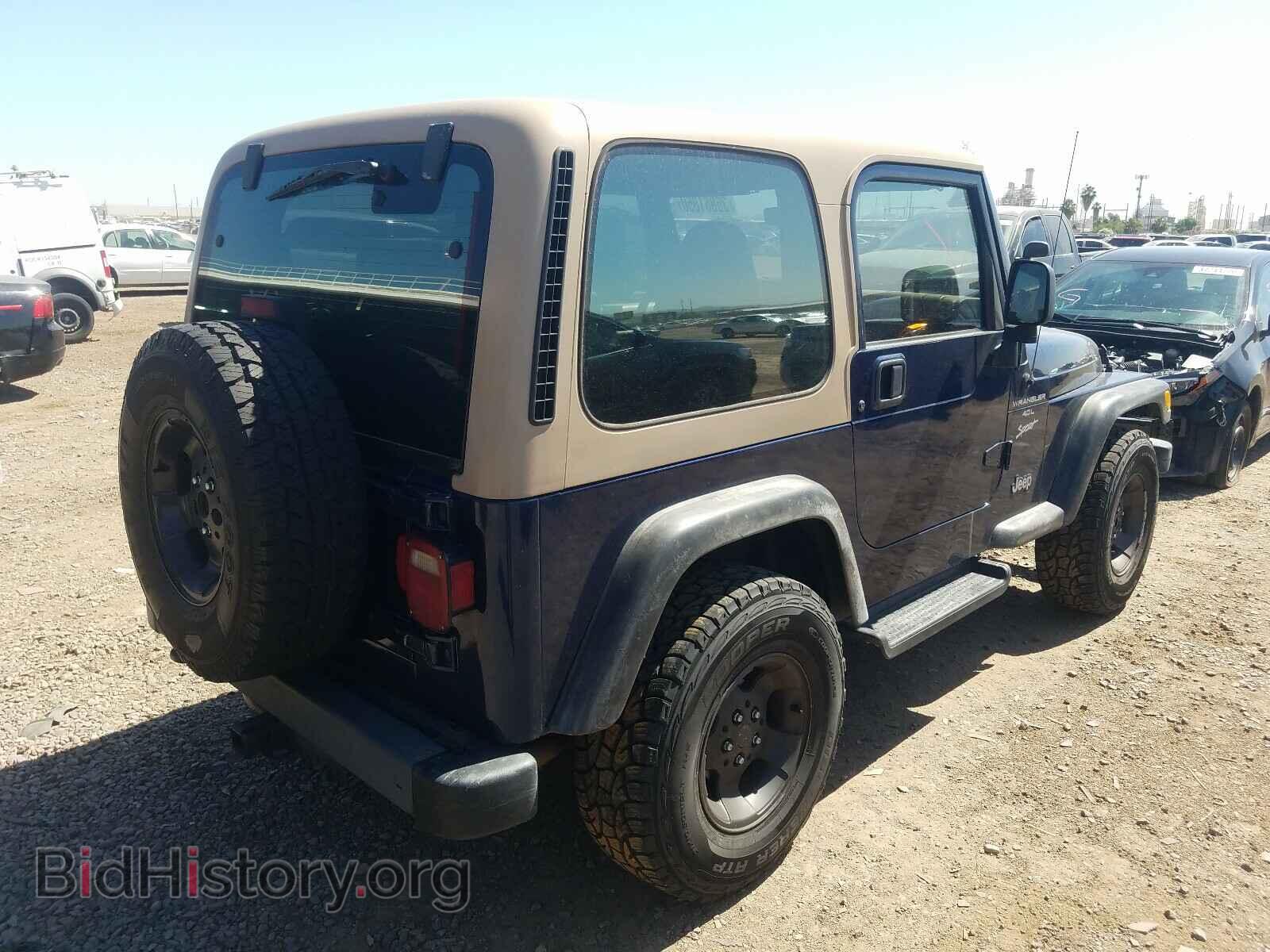 2000 JEEP WRANGLER - VIN: 1J4FA49S1YP785032 - Фото 4
