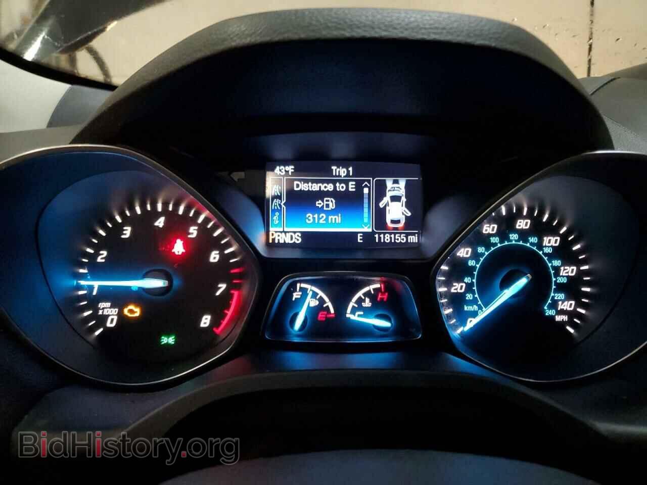 2014 FORD ESCAPE - VIN: 1FMCU9G96EUE24837 - Фото 9