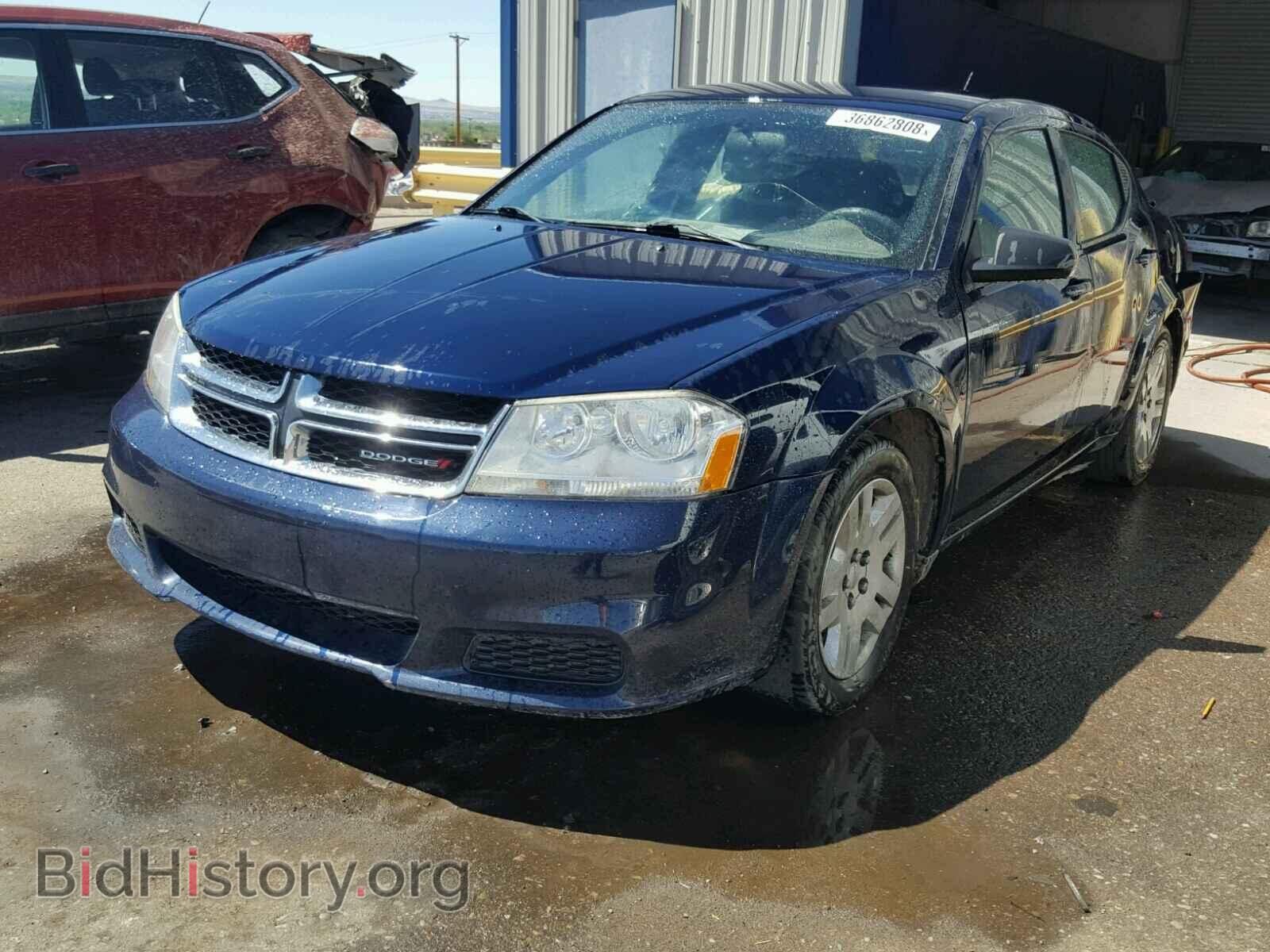 2013 DODGE AVENGER - VIN: 1C3CDZAB8DN628665 - Photo 2