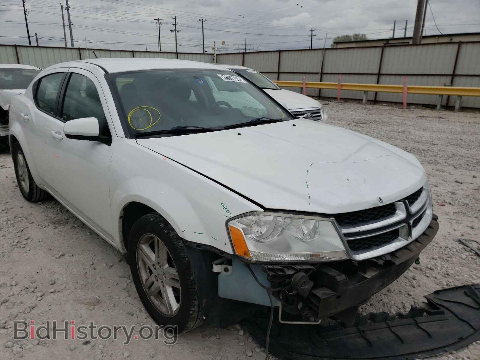 Фотография 1C3CDZCB0DN581287 - DODGE AVENGER 2013