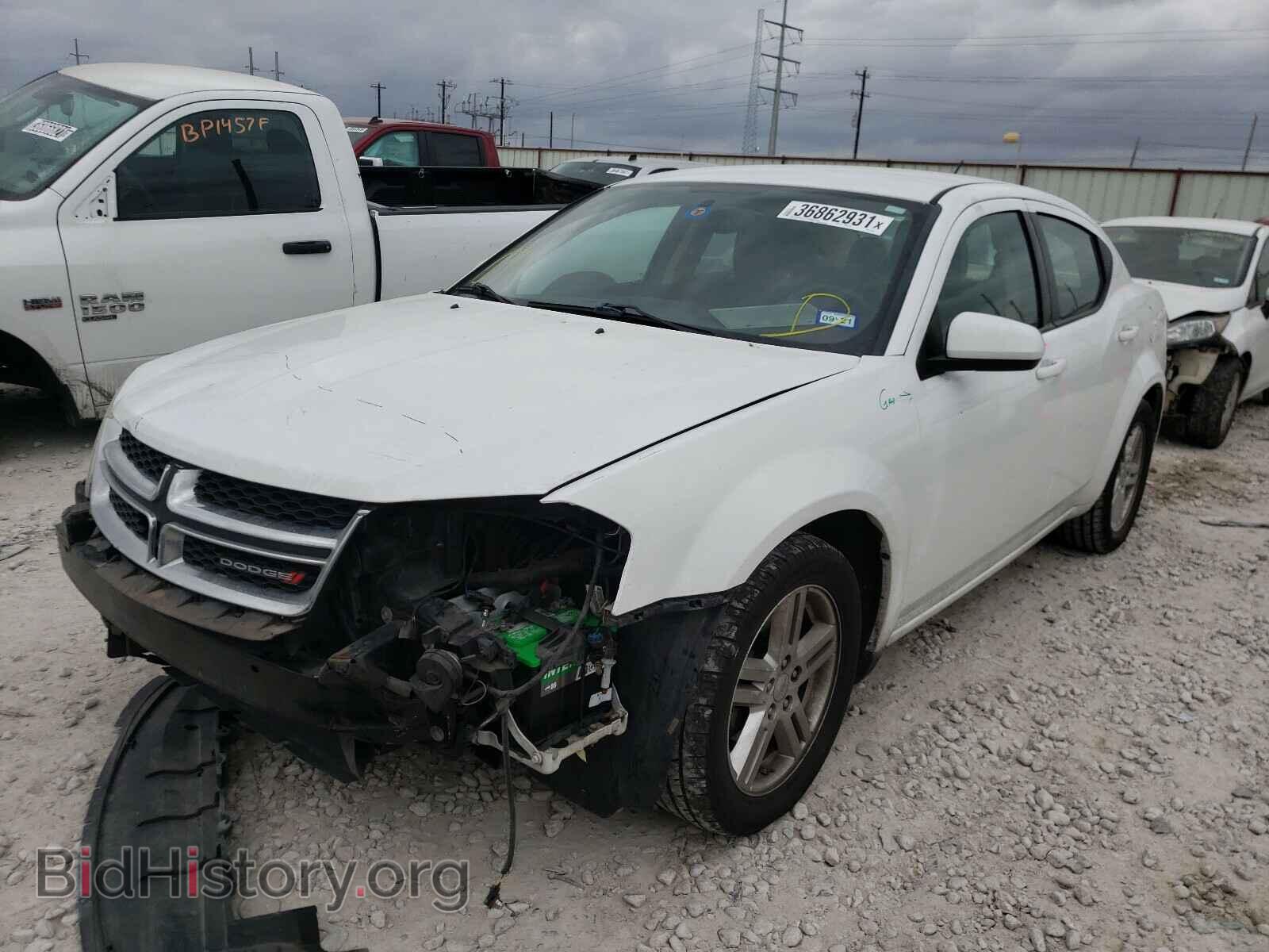 2013 DODGE AVENGER - VIN: 1C3CDZCB0DN581287 - Фото 2