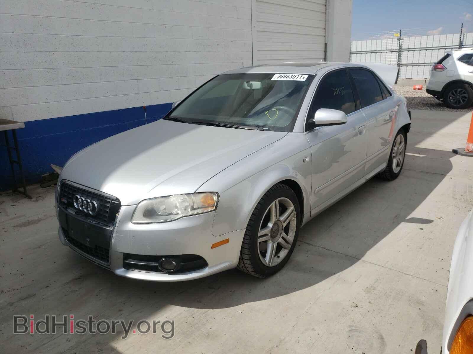 2008 AUDI A4 - VIN: WAUDF78E88A052097 - Фото 2