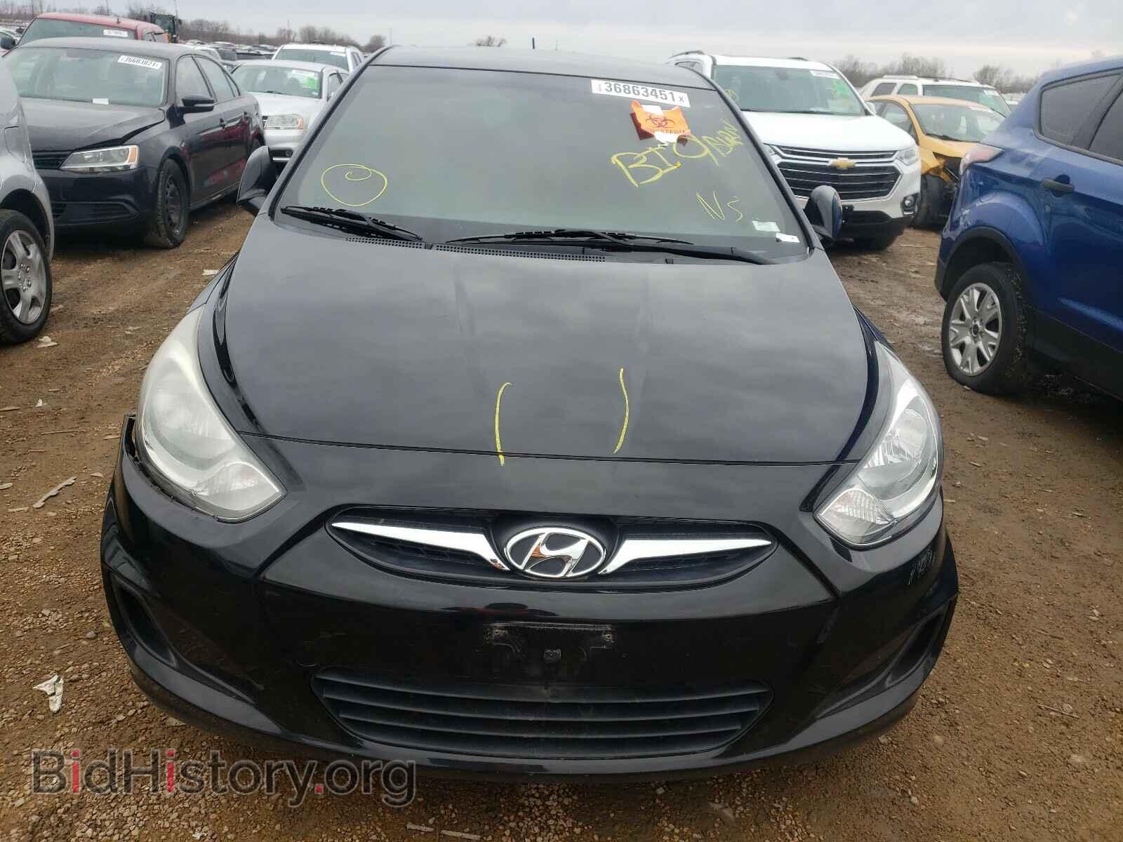 2013 HYUNDAI ACCENT - VIN: KMHCT4AE9DU296510 - Фото 9