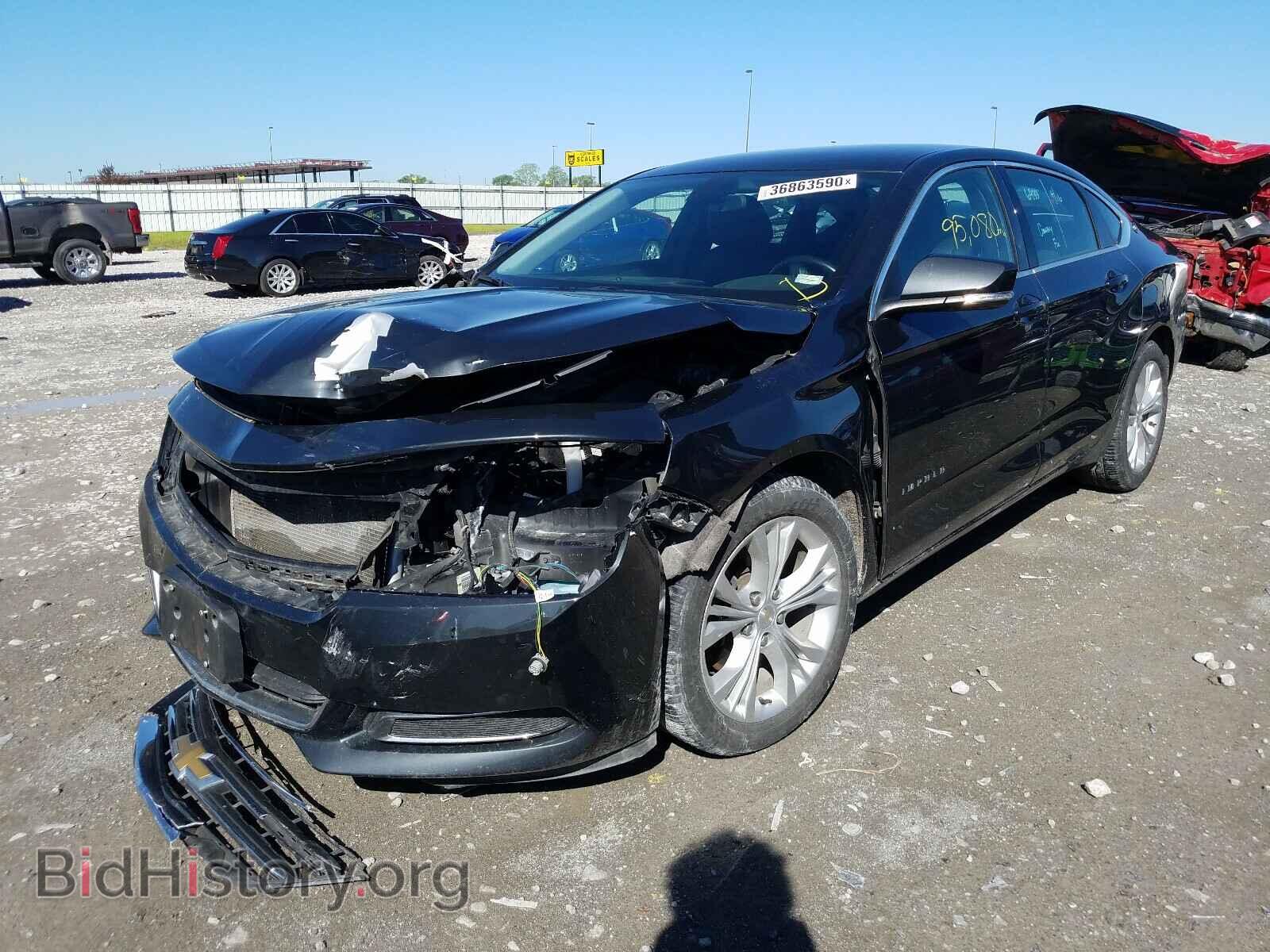 2015 CHEVROLET IMPALA - VIN: 2G1125S35F9287992 - Фото 2