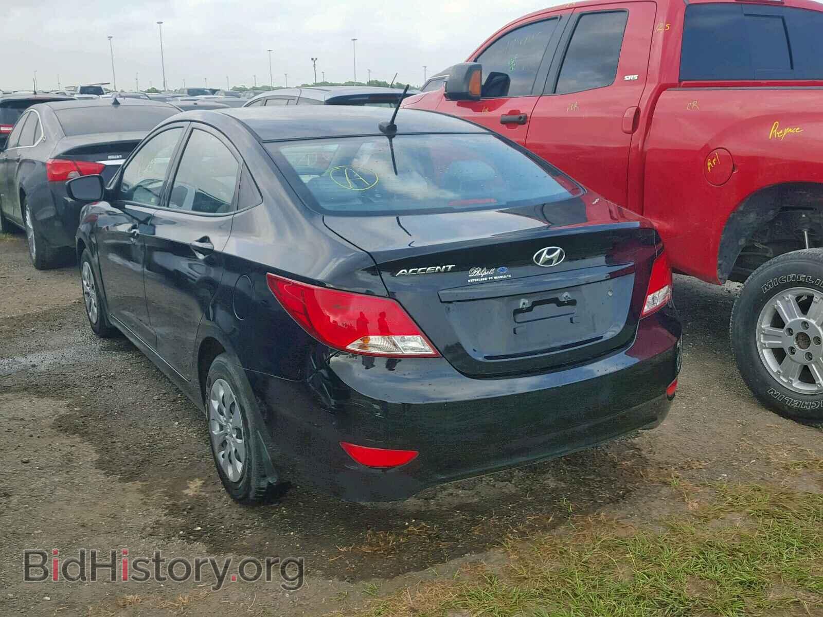 2017 HYUNDAI ACCENT - VIN: KMHCT4AE5HU351220 - Фото 3