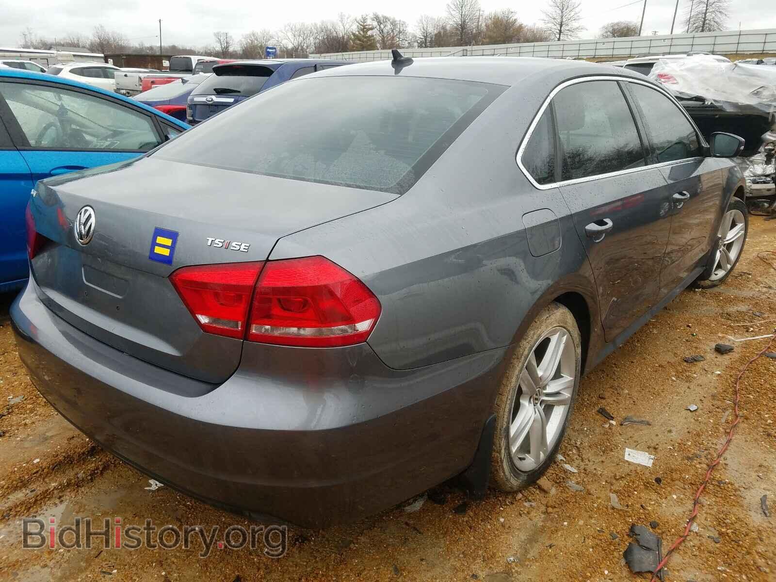 2014 VOLKSWAGEN PASSAT - VIN: 1VWBS7A3XEC047821 - Фото 4